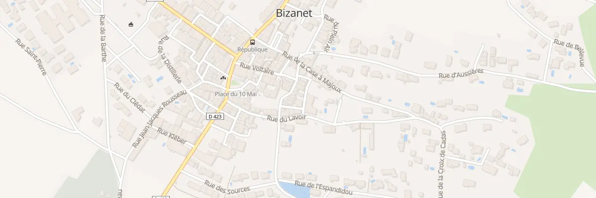 Plan du 12 Rue du Portail Neuf à Bizanet