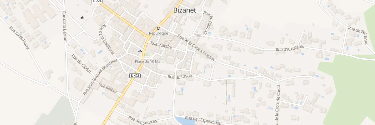Plan du 14 Rue du Portail Neuf à Bizanet