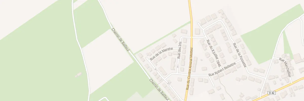 Plan du 5 Rue de la Menthe à Fampoux
