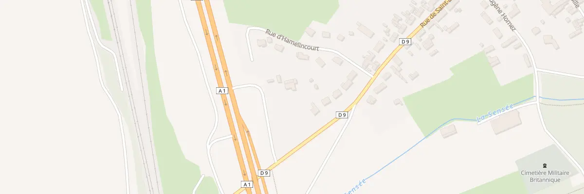 Plan du 58 Rue de Saint-léger à Croisilles