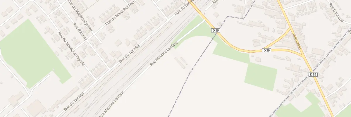 Plan du 31 Rue Maurice Lenfant à Vendin-le-Vieil