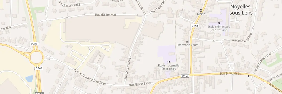 Plan du 386 Rue Sadi Carnot à Noyelles-sous-Lens