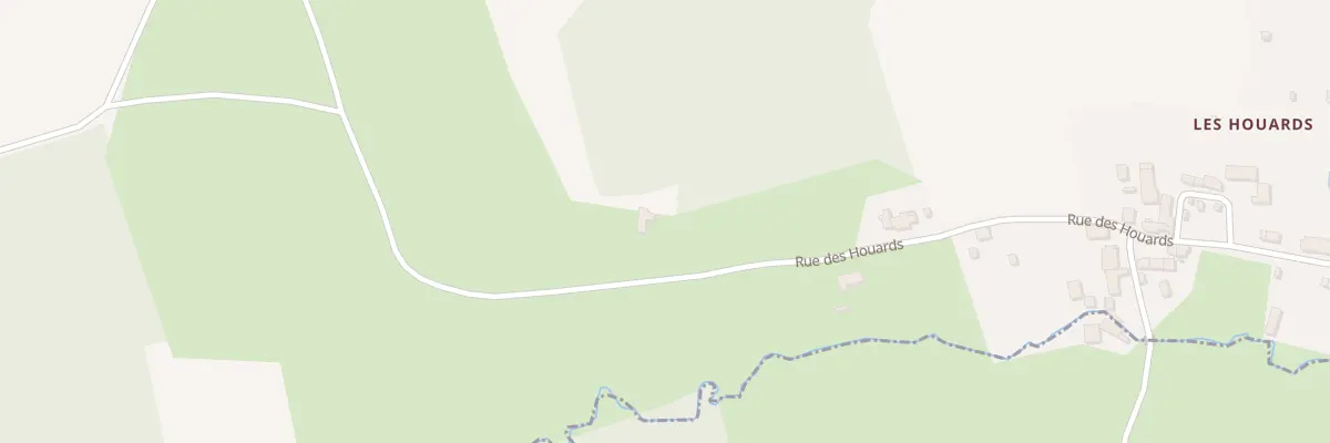 Plan du 46 Rue des Houards à Léré