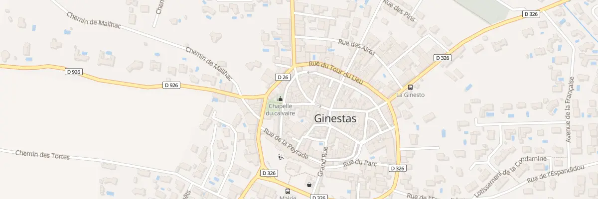 Plan du 6 Rue du Cers à Ginestas