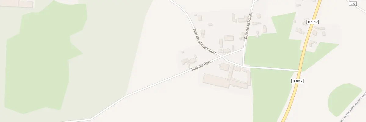 Plan du 4 Rue du Parc à Fresnes-Mazancourt