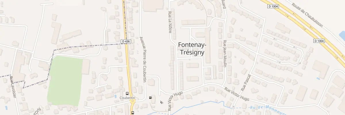 Plan du 23 Rue Le Notre à Fontenay-Trésigny