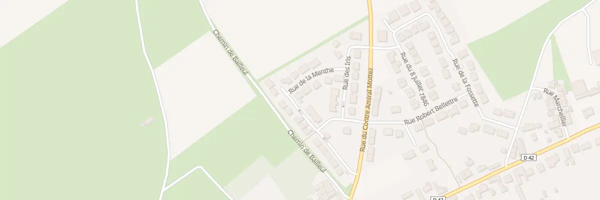 Plan du 2 Rue de la Menthe à Fampoux