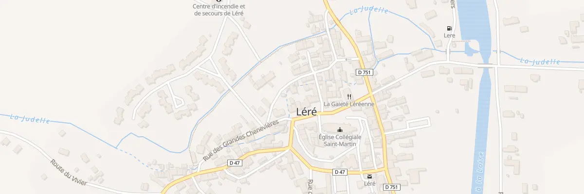 Plan du 15 Rue Achille Laforge à Léré