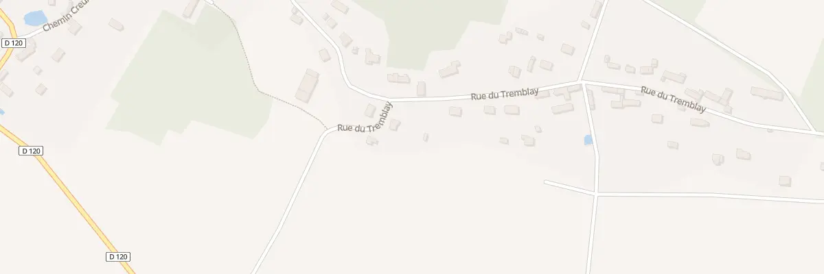 Plan du 18 Rue du Tremblay à Villemaréchal