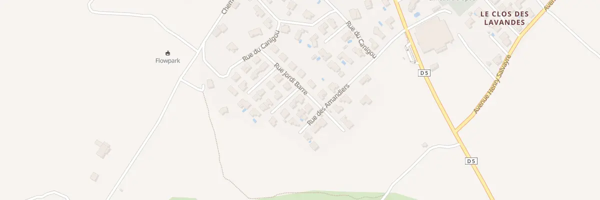 Plan du 1 Rue Joan Cayrol à Opoul-Périllos