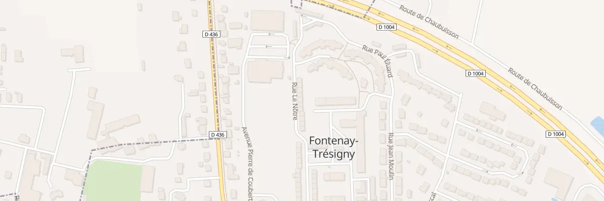 Plan du 42 Rue Le Notre à Fontenay-Trésigny