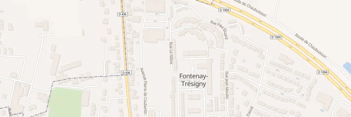 Plan du 38 Rue Le Notre à Fontenay-Trésigny