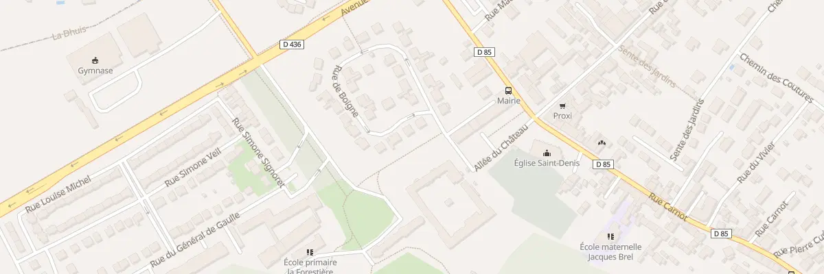 Plan du 41 Rue de Boigne à Quincy-Voisins
