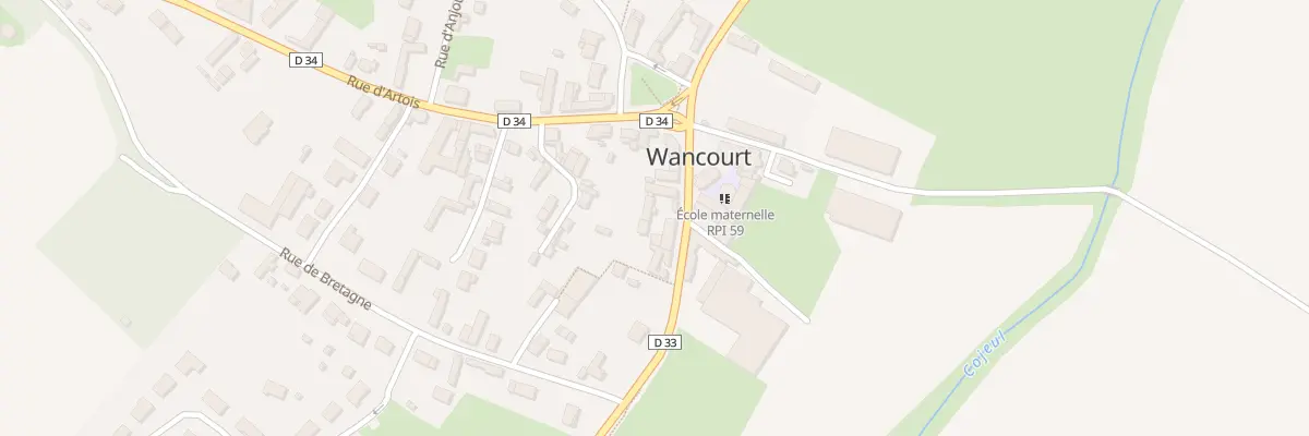 Plan du 6 Rue de Picardie à Wancourt