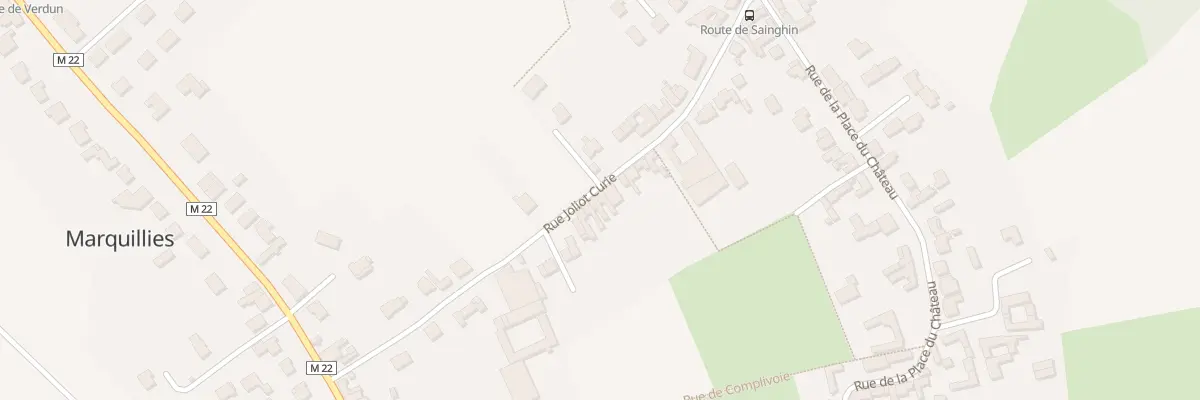 Plan du 199 Rue Joliot-Curie à Marquillies