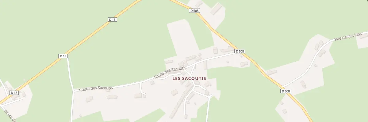 Plan du 5060 Les Sacoutis à Neuf-Église