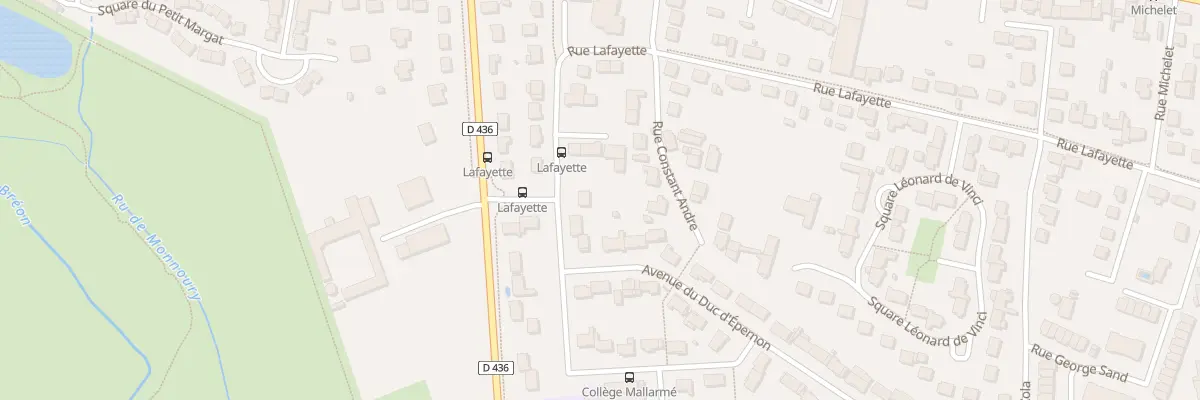 Plan du 2B Rue Lafayette à Fontenay-Trésigny