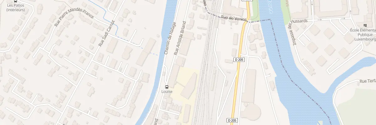 Plan du 11T Rue Aristide Briand à Villenoy