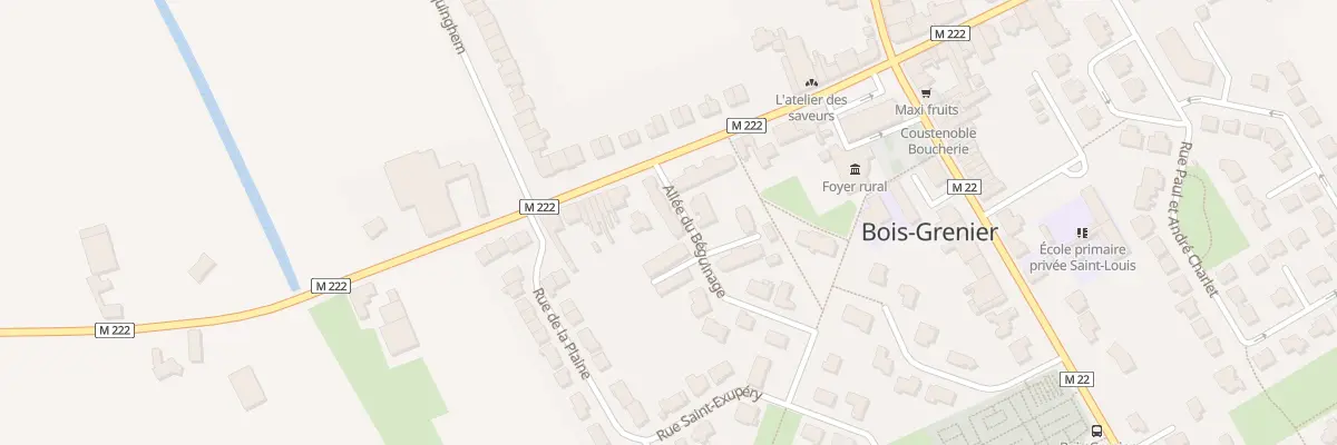 Plan du 29 All du Béguinage à Bois-Grenier