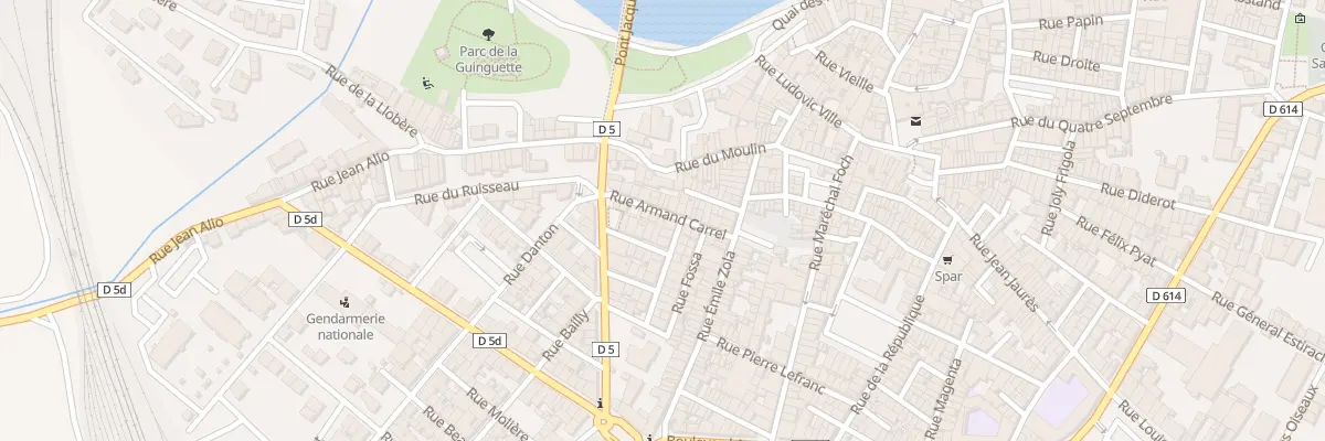 Plan du 9 Rue Armand Carrel à Rivesaltes