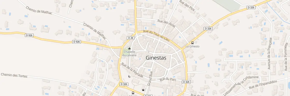 Plan du 24 Rue d’Occitanie à Ginestas