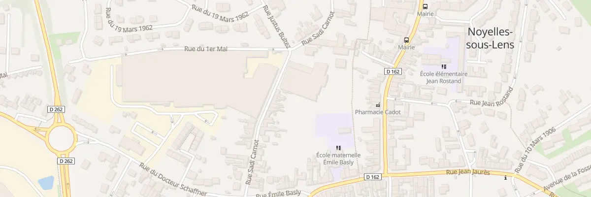 Plan du 346 Rue Sadi Carnot à Noyelles-sous-Lens