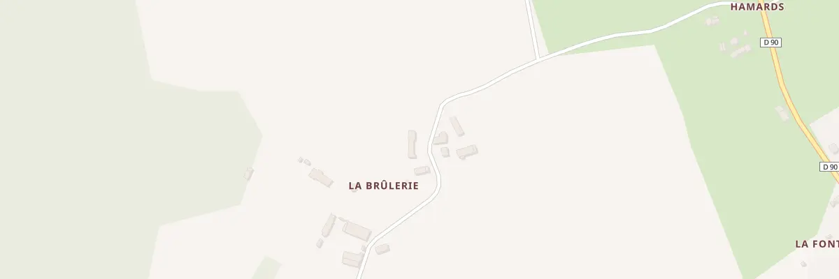 Plan du 470 La Brulerie à Rogny-les-Sept-Écluses