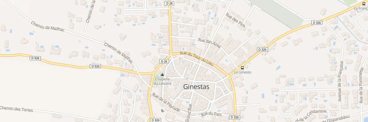 Plan du 9 Rue des Remparts à Ginestas