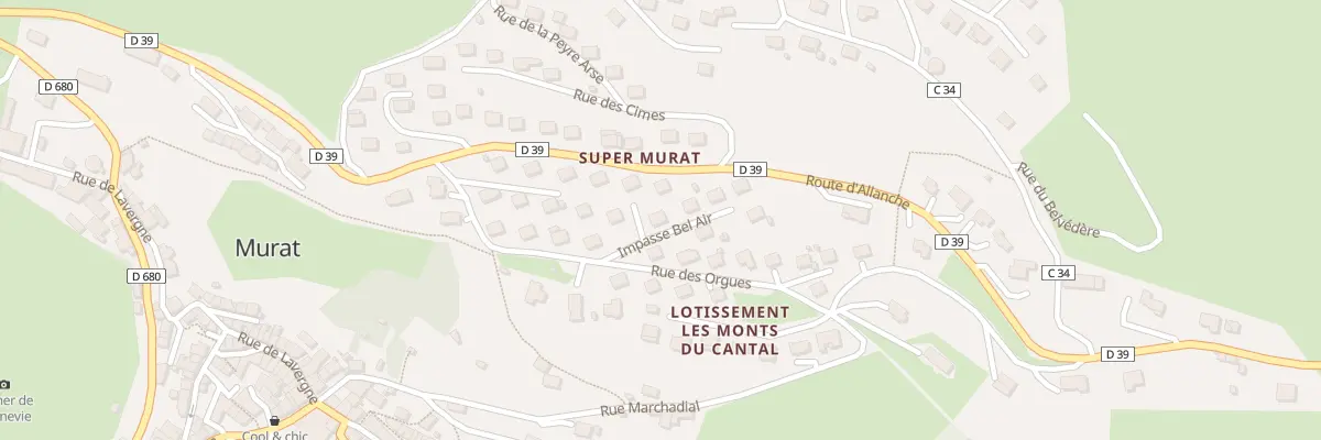Plan du 12 Imp Bel Air à Murat
