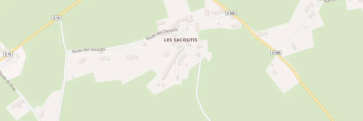 Plan du 5069 Les Sacoutis à Neuf-Église