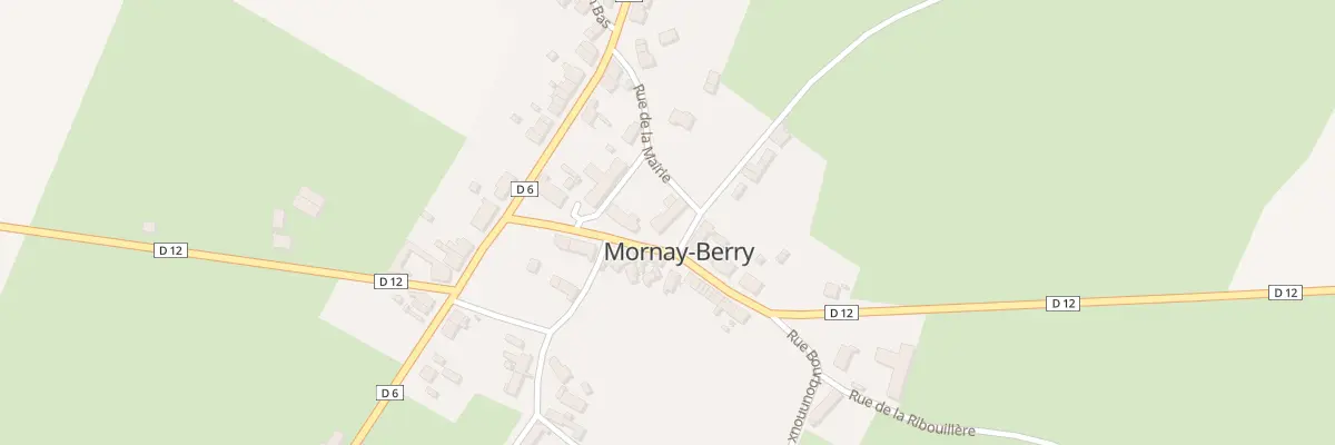 Plan du 1 All du Souvenir à Mornay-Berry