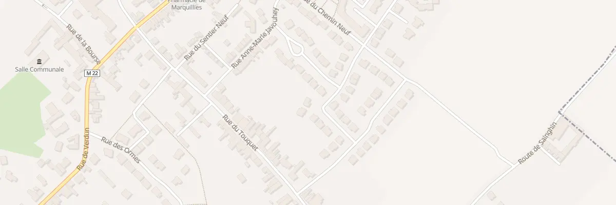 Plan du 90 Rue de Besson à Marquillies