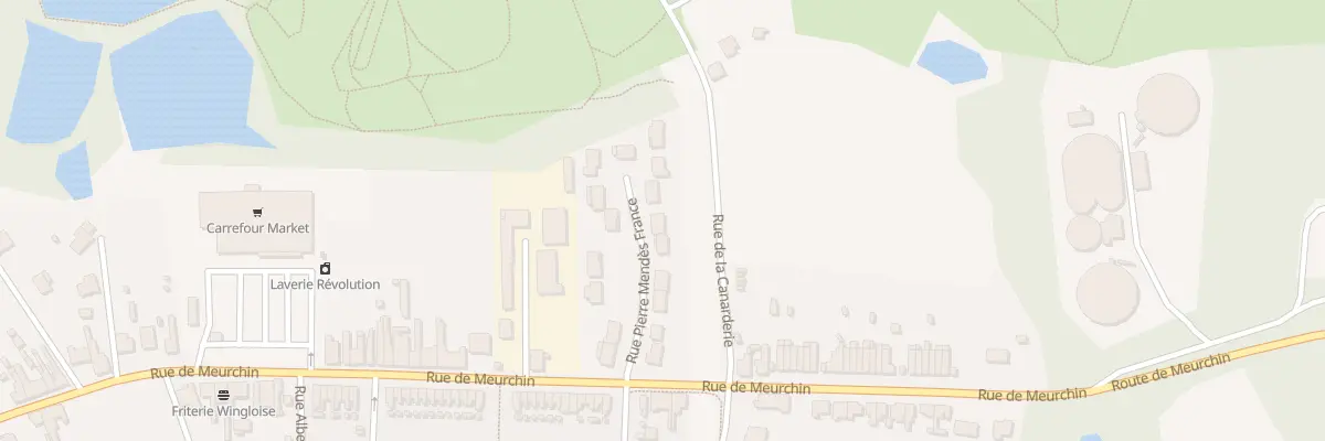 Plan du 12 Rue Mendes France à Wingles