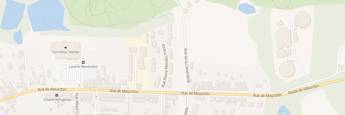 Plan du 10 Rue Mendes France à Wingles