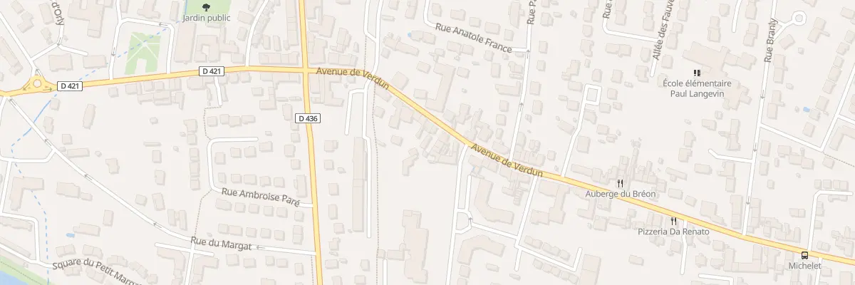 Plan du 20B Av de Verdun à Fontenay-Trésigny