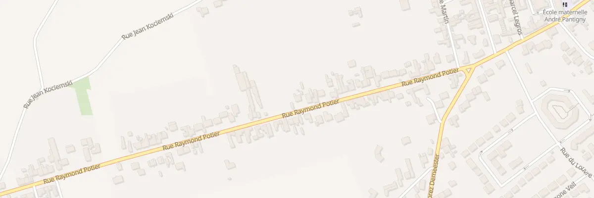 Plan du 33 Rue Raymond Potier à Annay