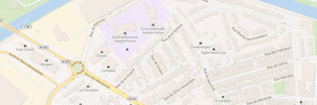Plan du 26 Rue de Verdun à Armentières