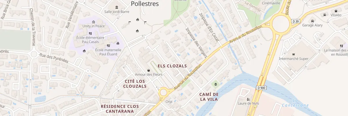 Plan du 9B Imp Los Clouzals à Pollestres