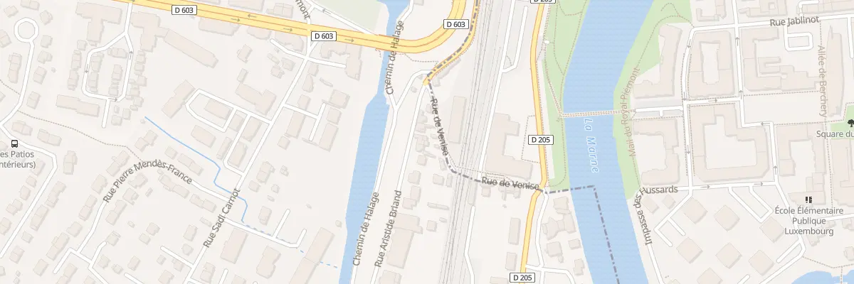 Plan du 3A Rue Aristide Briand à Villenoy