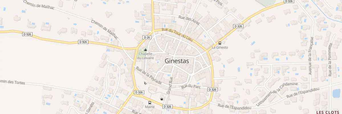 Plan du 11 Rue d’Occitanie à Ginestas