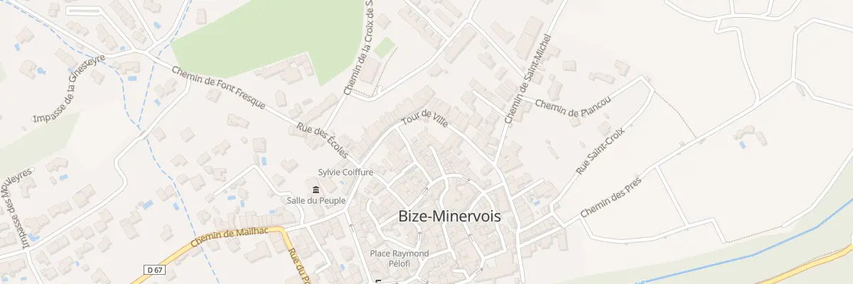 Plan du 16 Imp de la Tindello à Bize-Minervois