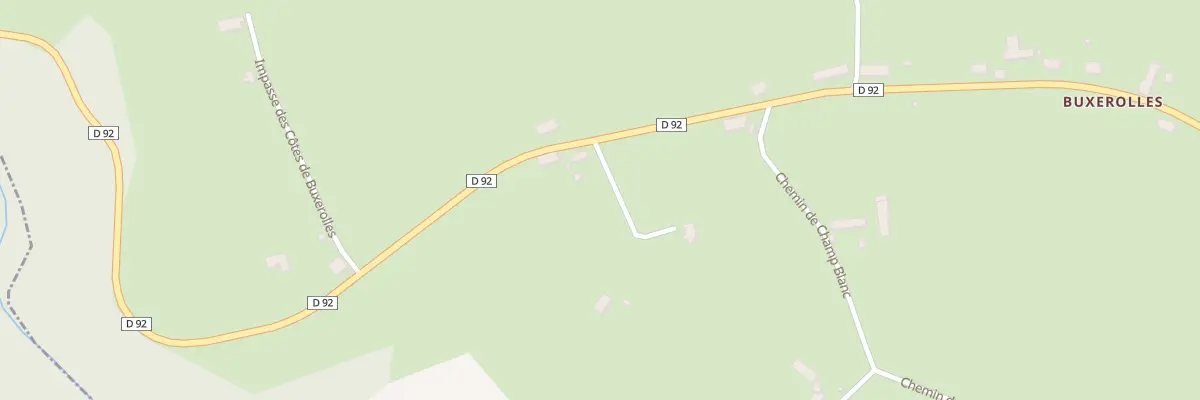 Plan du 5207 Buxerolles à Moureuille