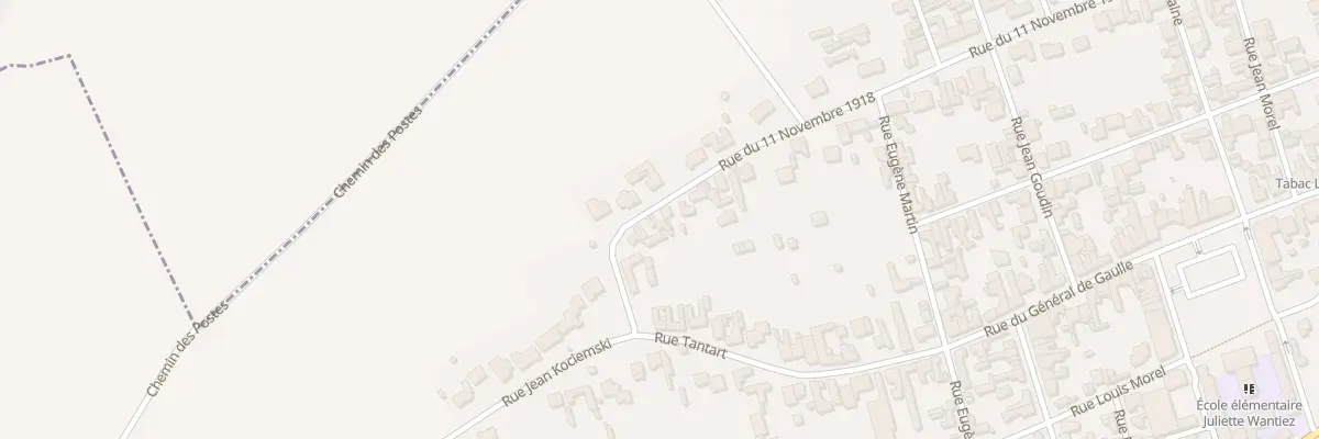 Plan du 76 Rue du 11 Novembre à Annay
