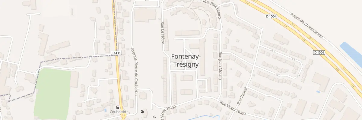 Plan du 28 Rue Le Notre à Fontenay-Trésigny