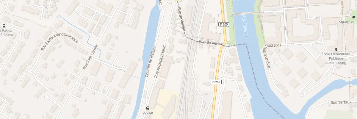 Plan du 9 Rue Aristide Briand à Villenoy