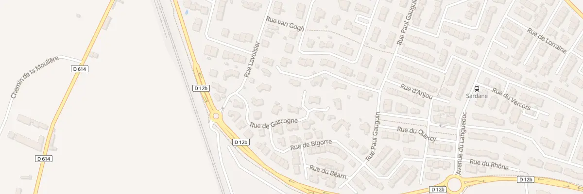 Plan du 7B Rue de la Gascogne à Rivesaltes