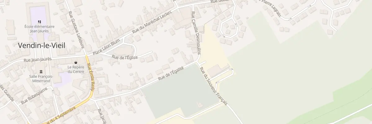 Plan du 35B Rue de l’Egalité à Vendin-le-Vieil