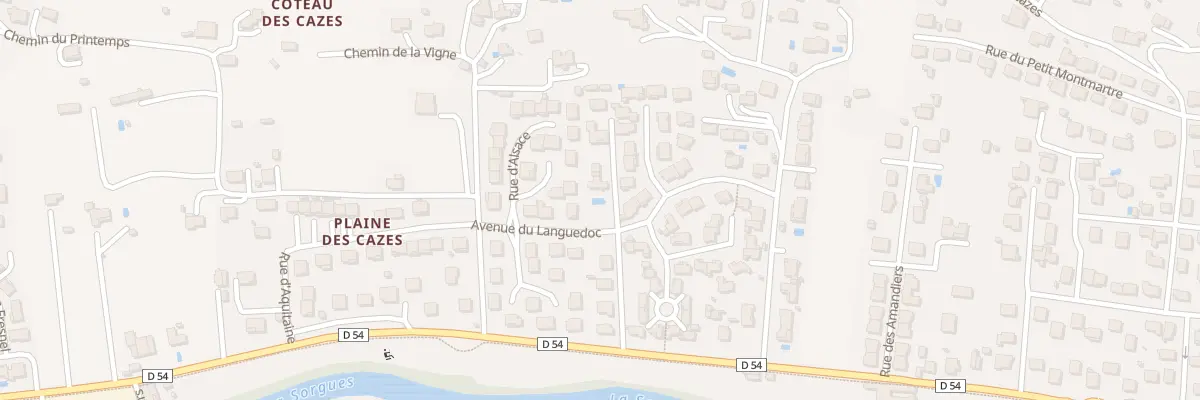 Plan du 38B Rue Georges Brassens à Saint-Affrique