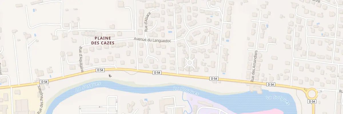 Plan du 5 Rue de la Plaine des Cazes à Saint-Affrique