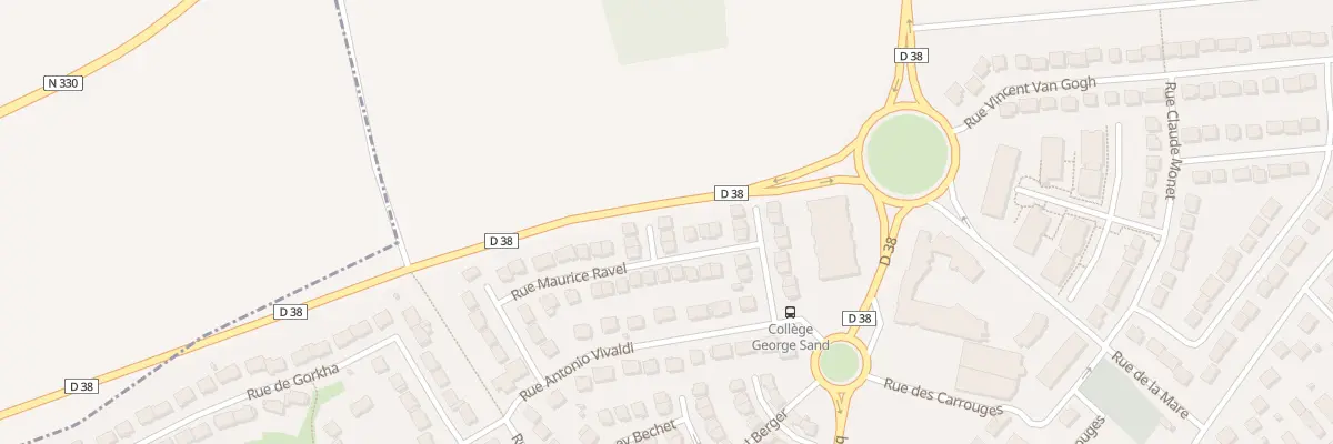 Plan du 33 Rue Maurice Ravel à Crégy-lès-Meaux
